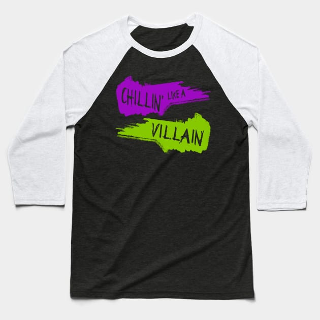 Chillin' like Baseball T-Shirt by xyurimeister